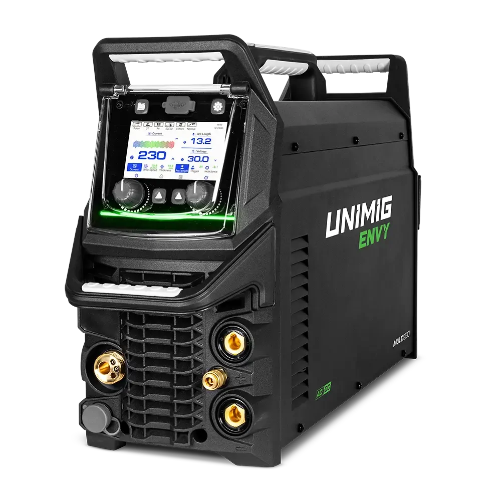 Unimig ENVY 4in1 230 AC/DC Pulse MIG/TIG/STICK Welder