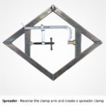 2x Strong Hand 4-IN-1 Abrazadera de Utilidad 215mm x 120mm - Image 3