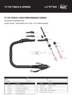 T2LBC T2/T3W Long Back Cap 5 Pack Welding Accessory - Image 6