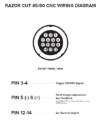 Plasma Torch Plug for Razor Cut 45/80 CNC Port - Image 4