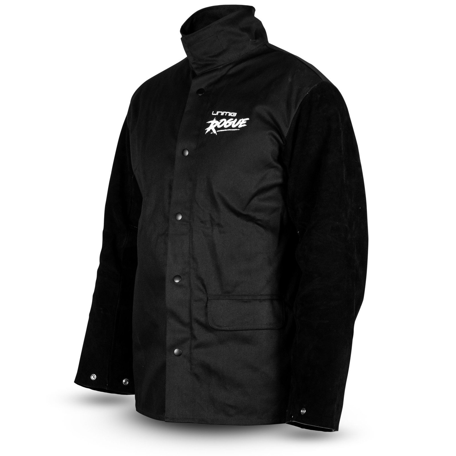 UNIMIG Rogue LARGE Black Leather Welding Jacket