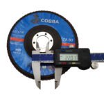 COBRA 5" 125mm 80 Grit Flap Disc 100 Pack - Image 4