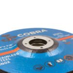 Cobra 5" 6mm INOX Steel Grinding Disc 125mm 100pk - Image 5