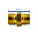 2x5/8 UNF Right Hand Hose Joiner for O2 Argon - Image 3