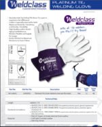 12x Weldclass Platinum Soft Skin Tig Welders Gloves - Image 3