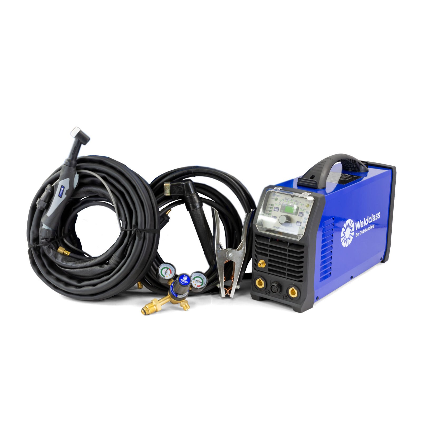 Weldclass FORCE 201T 200A ACDC TIG Welder Pulse Foot Control Trolley