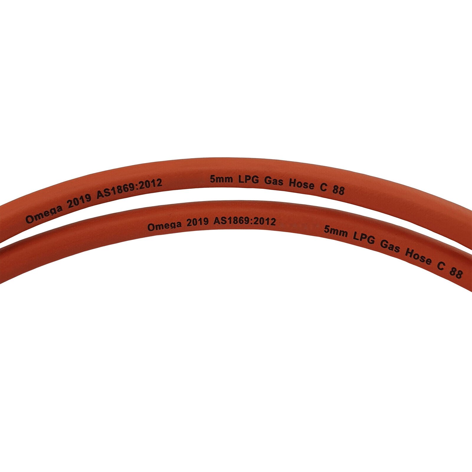 WH10005-LP-5m 5m 5mm LPG Gas Hose No Fittings - Image 1