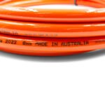 2M 8mm LPG Gas Hose Orange Welding Cooking Stove - Image 2