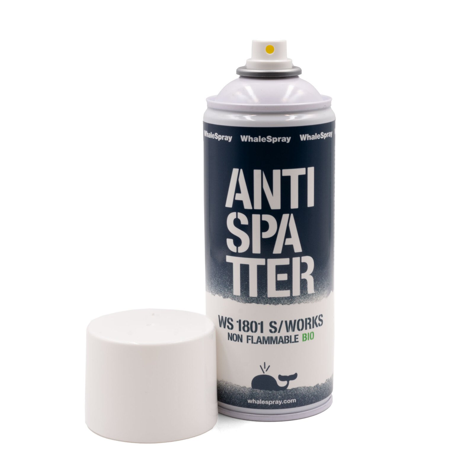 WS1801S-12 400ml Non-Flammable Anti Spatter Whale Spray 12 Pack - Image 1