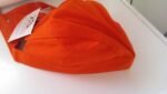 Orange Welders Bandana Cap Skull Rag - Heat Resistant - Image 3