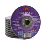 3M 98647 5" 36 Grit Cubitron 3 Grinding Disc 10pk - Image 3