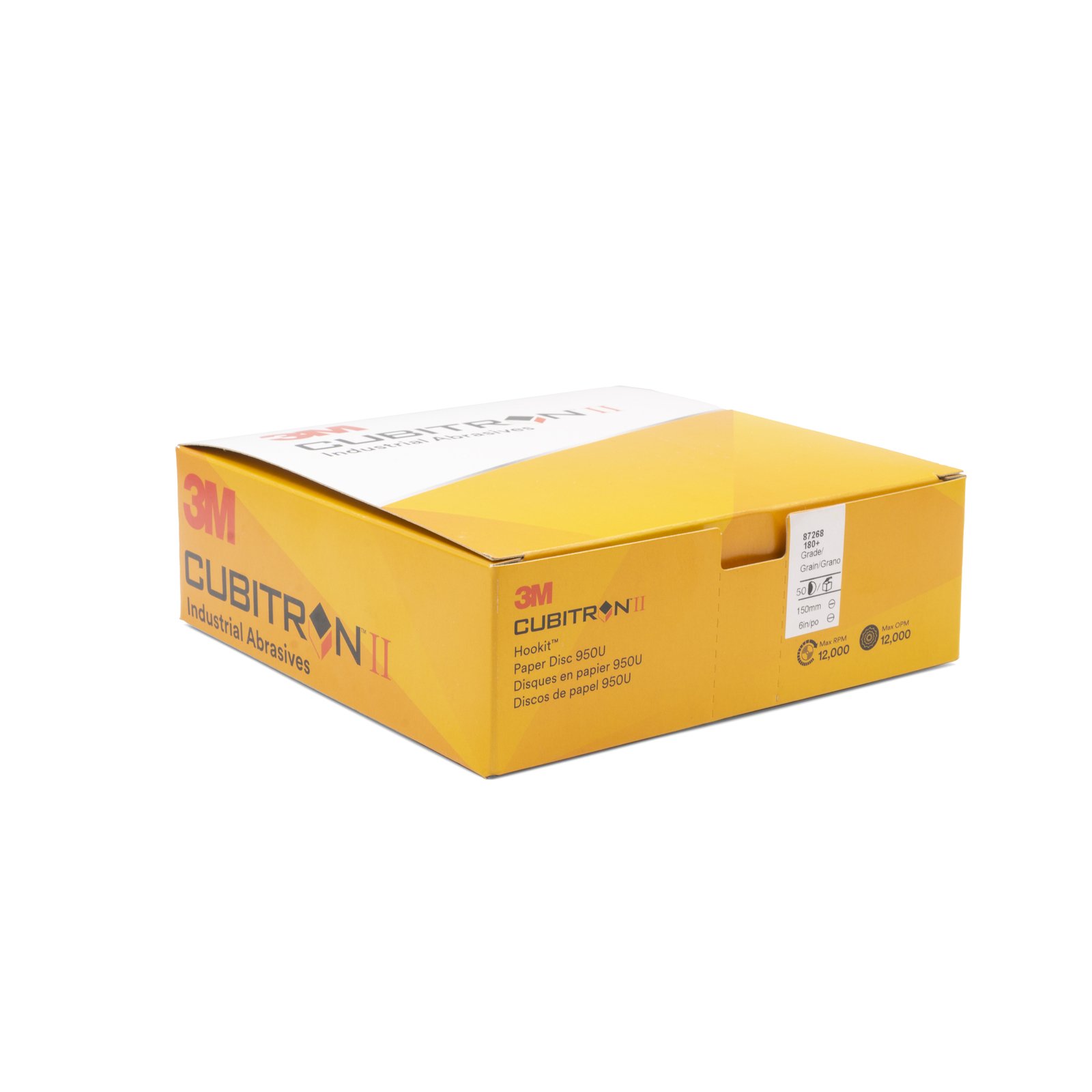 3M Cubitron 2 950U 180 Grit 150mm Sanding Disc 200pk