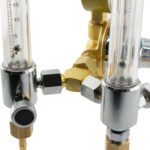 COBRA Argon Side Entry Purge Regulator 2 Flow Meters Dual Flow - Image 2