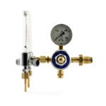 COBRA Argon Side Entry Purge Regulator 2 Flow Meters Dual Flow