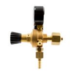 COBRA CO2 Regulator Twin Gauge 6mm Barb Brewers - Image 2
