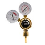 COBRA CO2 Regulator Twin Gauge 6mm Barb Brewers