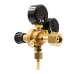 COBRA CO2 Regulator Twin Gauge 6mm Barb Brewers - Image 3