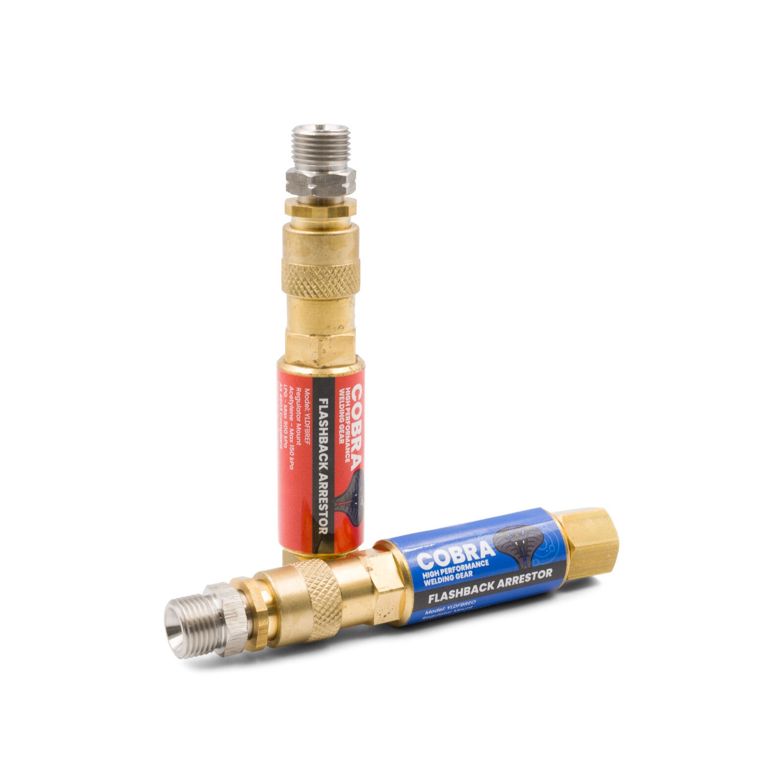 COBRA Oxygen & Fuel Gas Flashback Arrestor Twin Pack