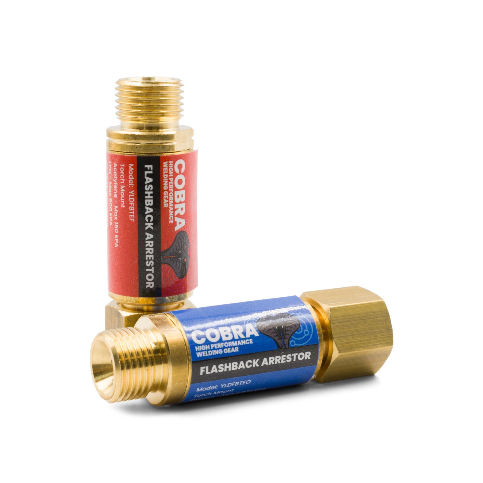 COBRA Torch End Twin Pack Flashback Arrestors