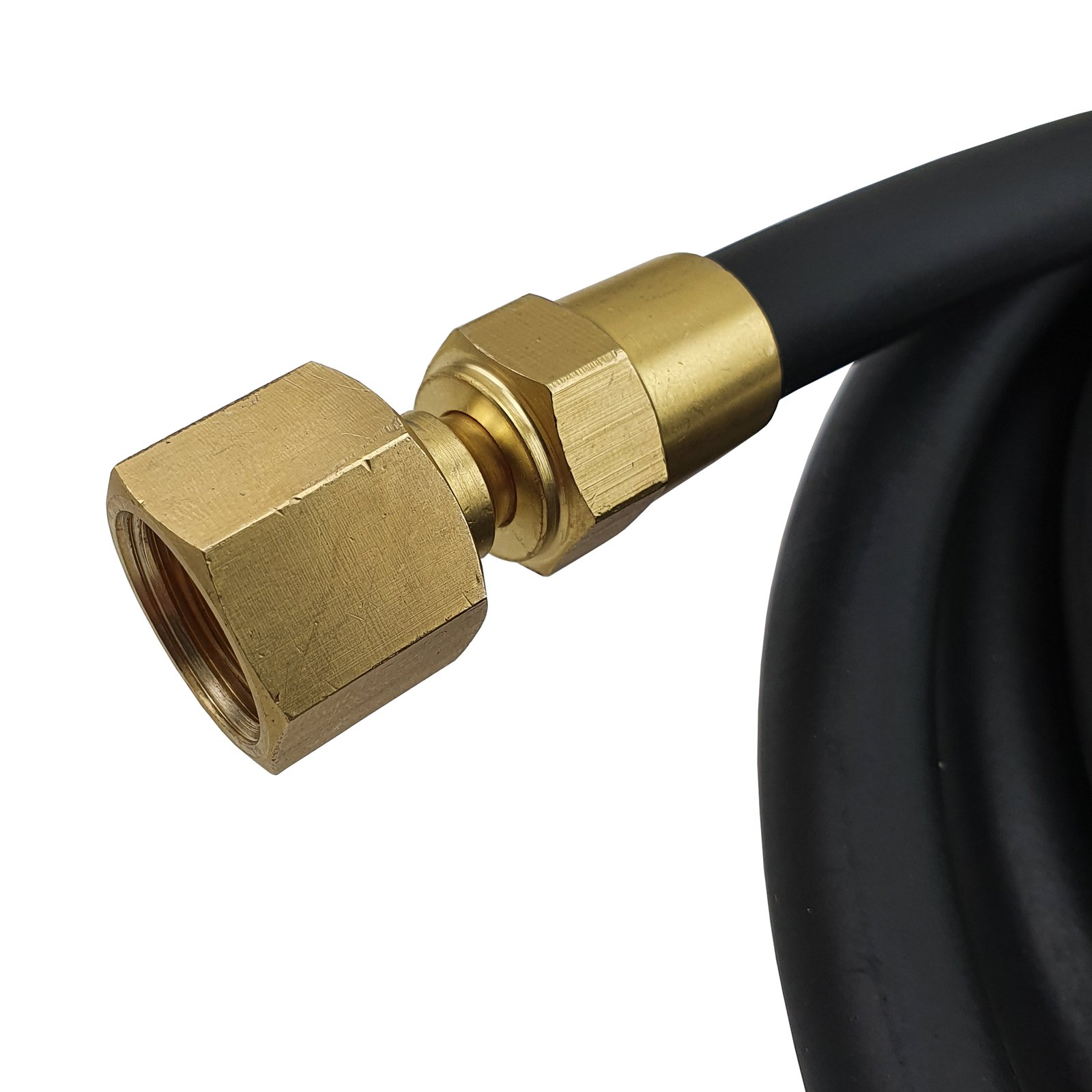 2m 5mm Argon Gas Hose 5/8 UNF Reusable Fittings